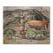Designart - Greek Landscape Off The Coast Of The Aegean Sea - Traditional Print on Natural Pine Wood